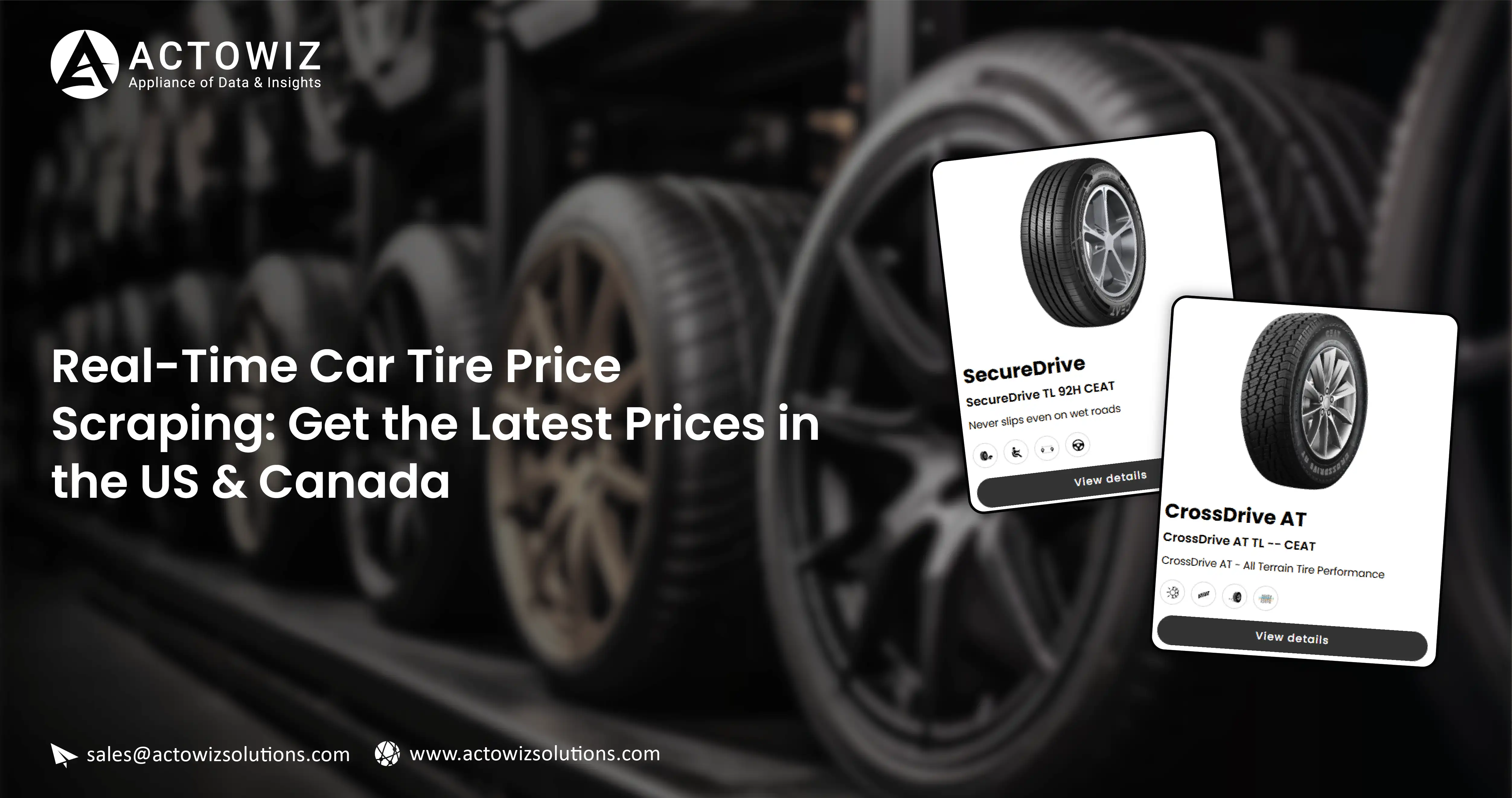 Real-Time Car Tire Price Scraping Get the Latest Prices in the US & Canada